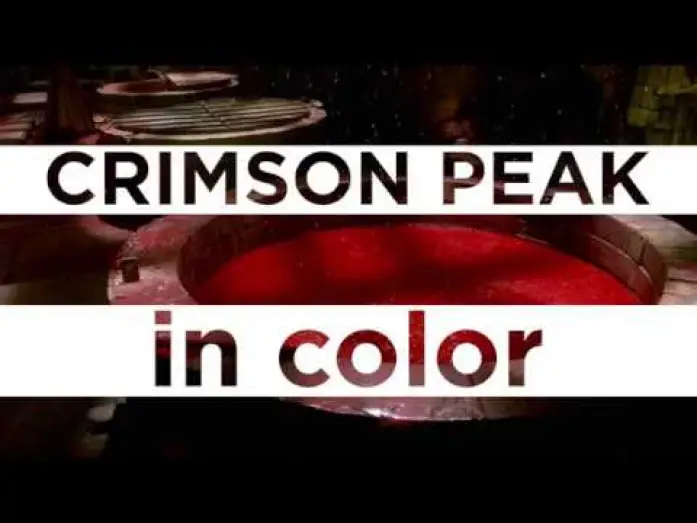 Видео к фильму Багровый пик | Color Palette Supercut