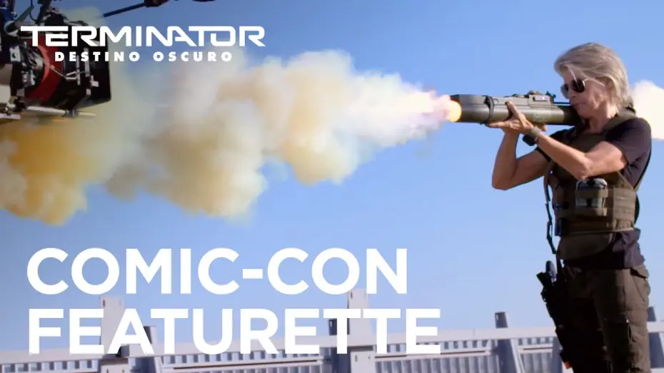 Видео к фильму Терминатор: Тёмные судьбы | Terminator - Destino Oscuro | La featurette del San Diego Comic-Con HD | 20th Century Fox 2019