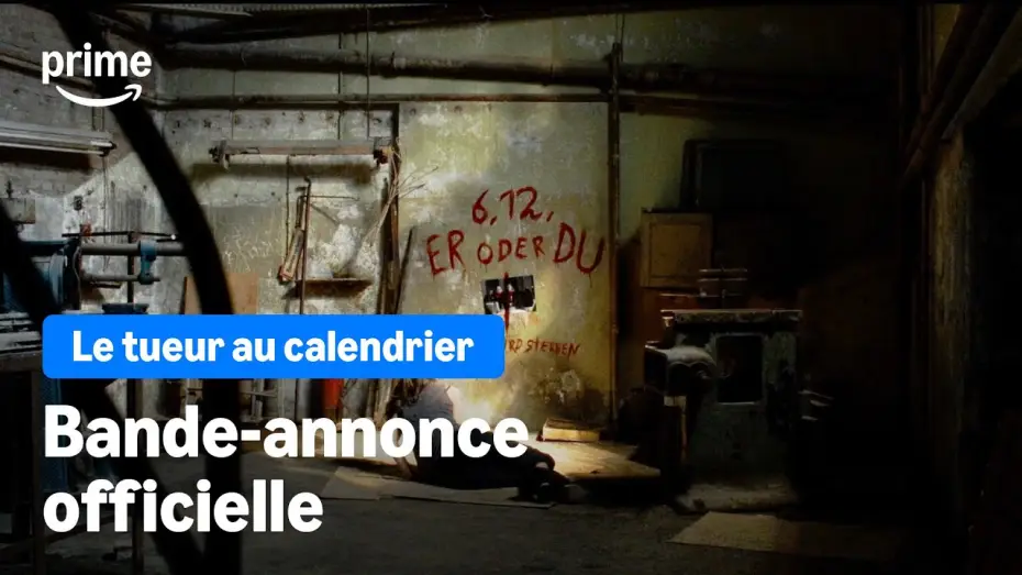 Видео к фильму Календарный убийца | Le tueur au calendrier - Bande-Annonce | Prime Video