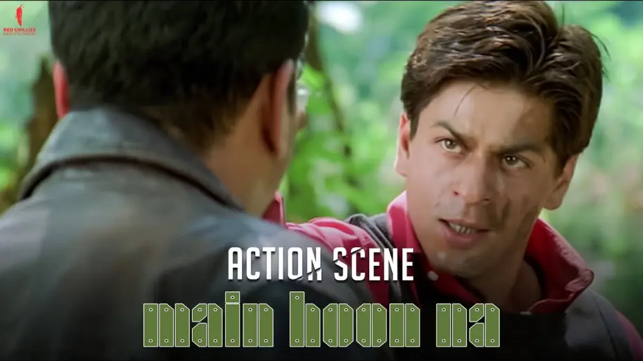 Видео к фильму Я рядом с тобой!!! | Chase Action | Main Hoon Na | Shah Rukh Khan, Amrita Rao, Zayed Khan