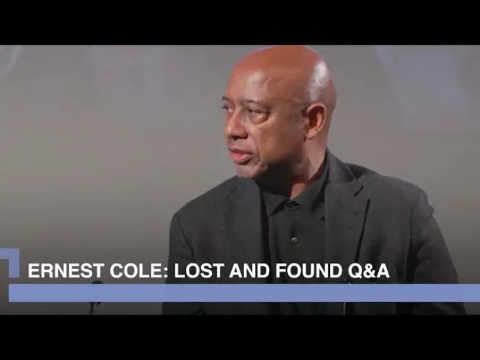 Видео к фильму Ernest Cole, photographe | Raoul Peck on Ernest Cole: Lost and Found | BFI Q&A