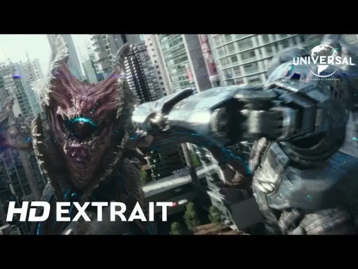 Видео к фильму Тихоокеанский рубеж 2 | Pacific Rim Uprising / Extrait 4 "Kaijus vs Jaegers" VF [Au cin&eacute;ma le 21 Mars]