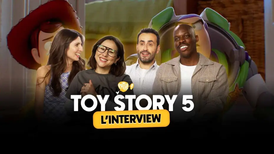 Видео к фильму История игрушек 5 | L'INTERVIEW - TOY STORY 5 (Laura Felpin, Jonathan Cohen, Jean-Pascal Zadi...)
