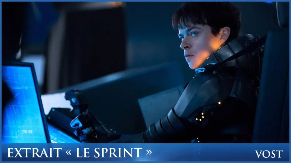 Видео к фильму Валериан и город тысячи планет | VAL&Eacute;RIAN ET LA CIT&Eacute; DES MILLE PLAN&Egrave;TES - Extrait "Le sprint" VOST