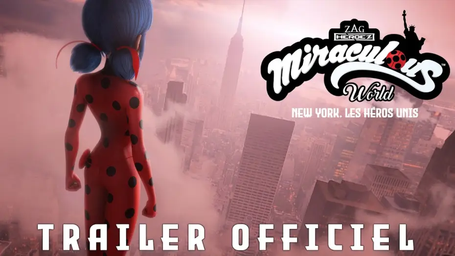 Видео к фильму Леди Баг и Супер-Кот: Нью-Йорк. Союз героев | MIRACULOUS WORLD ⭐ New-York, les h&eacute;ros unis - Trailer 🌍 Le 26 Septembre &agrave; 9h20 sur Disney Channel