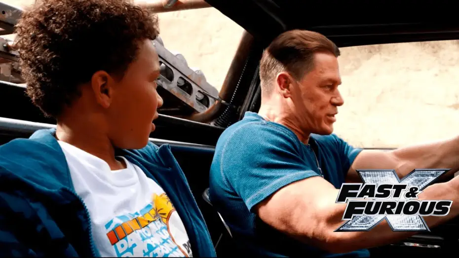 Видео к фильму Форсаж 10 | Clip - Jakob y el peque&ntilde;o Brian escapan en el coche ca&ntilde;&oacute;n