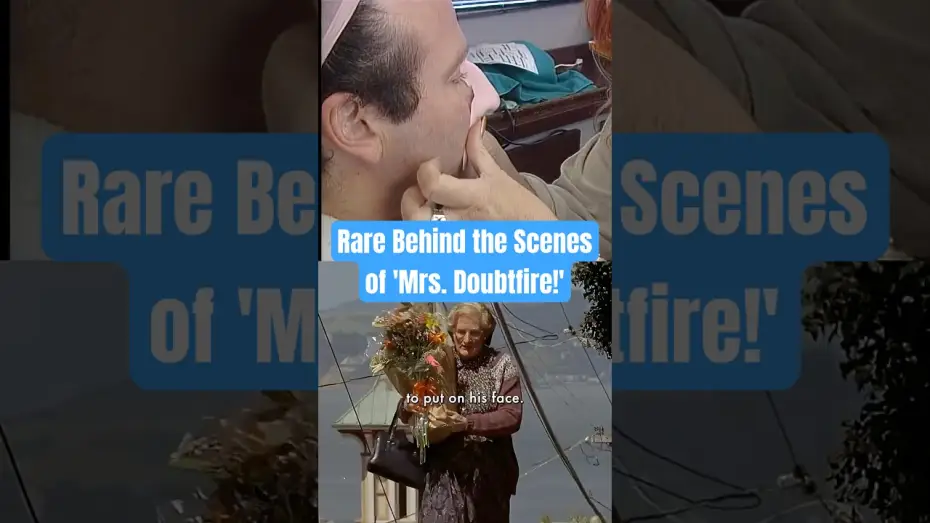 Видео к фильму Миссис Даутфайр | Behind Robin Williams&rsquo; Stunning Mrs. Doubtfire Transformation!