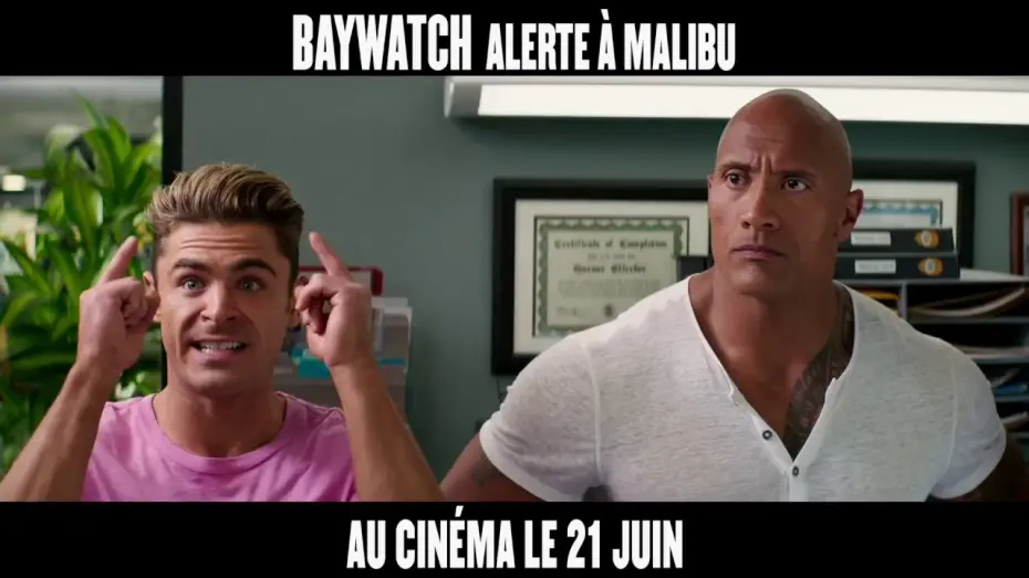 Видео к фильму Спасатели Малибу | BAYWATCH &ndash; ALERTE &Agrave; MALIBU - Bumper Coming [au cin&eacute;ma le 21 juin 2017]