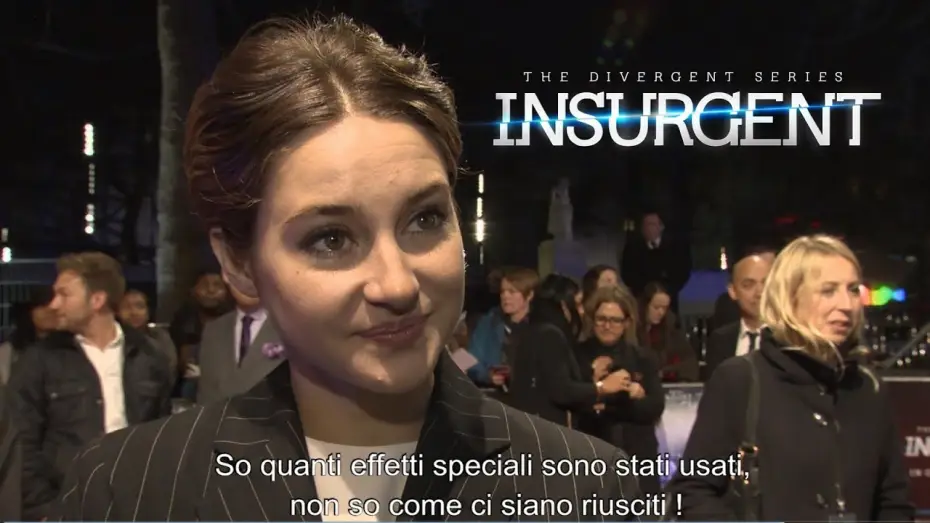 Видео к фильму Дивергент, глава 2: Инсургент | Insurgent - Intervista a Shailene Woodley V.O. Sottotitolata in italiano