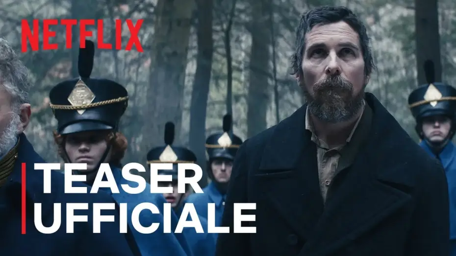 Видео к фильму Всевидящее око | The Pale Blue Eye - I delitti di West Point | Teaser ufficiale | Netflix