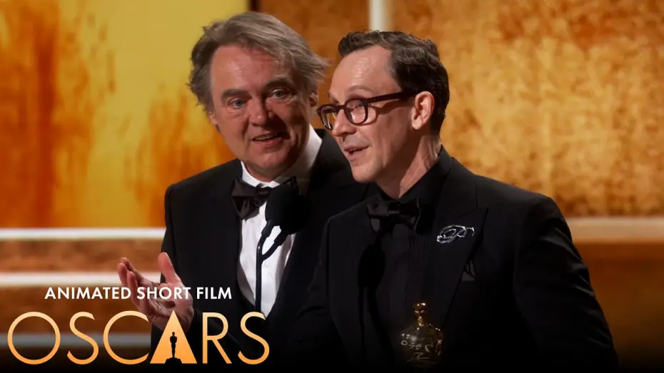 Видео к фильму Девушка, которая плакала жемчугом | 'The Girl Who Cried Pearls' Wins Best Animated Short Film | 98th Oscars Speech (2026)