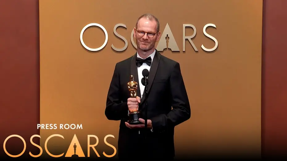 Видео к фильму Сентиментальная ценность | Sentimental Value Best International Feature Film Press Room Speech | 98th Oscars (2026)