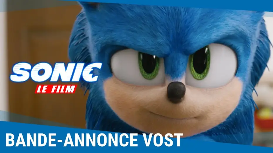 Видео к фильму Соник в кино | SONIC LE FILM - Bande Annonce [VOST]