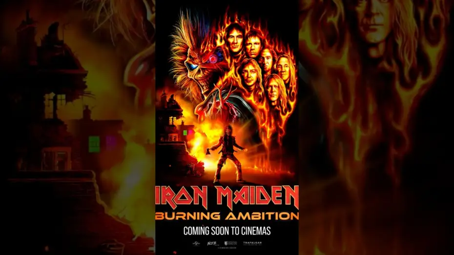 Видео к фильму Iron Maiden: Burning Ambition | IRON MAIDEN: BURNING AMBITION! Releasing exclusively in cinemas from May 7. ironmaidenfilm.com