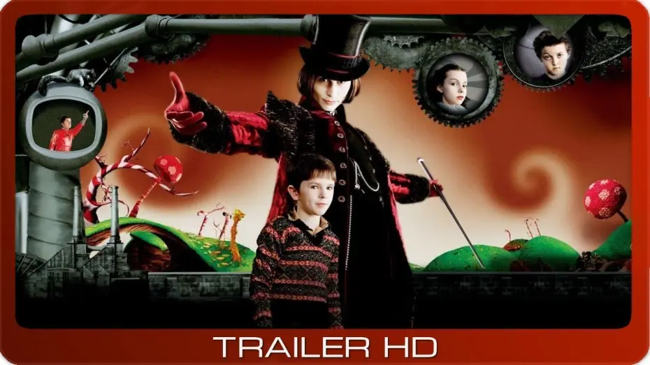 Видео к фильму Чарли и шоколадная фабрика | Charlie und die Schokoladenfabrik ≣ 2005 ≣ Trailer