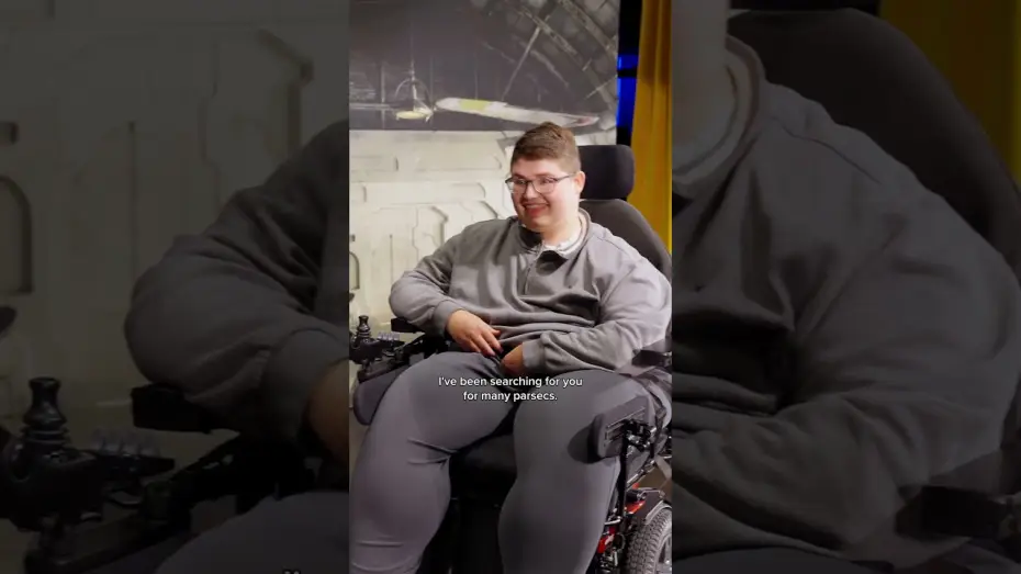 Видео к фильму Мандалорец и Грогу | A surprise from across the galaxy when Alex learned that his wish is coming true.