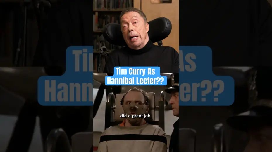 Видео к фильму Молчание ягнят | Tim Curry Regrets Not Playing Hannibal Lecter In 'Silence of the Lambs'