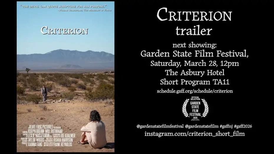 Видео к фильму Criterion — CRITERION (2025) Trailer