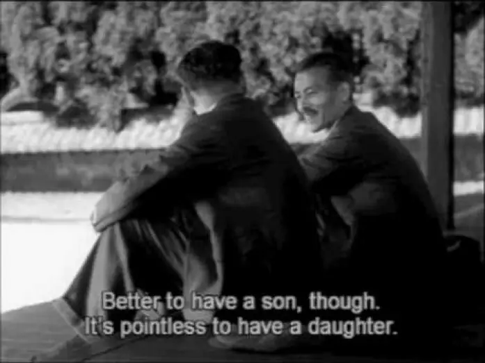Видео к фильму Поздняя весна | "It's pointless to have a daughter" - Late Spring (1949, Yasujiro Ozu)