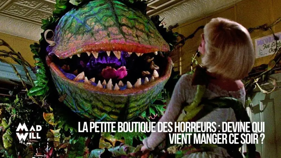 Видео к фильму Магазинчик ужасов | LA PETITE BOUTIQUE DES HORREURS DE FRANK OZ : UNE BELLE PLANTE AU CIN&Eacute;MA