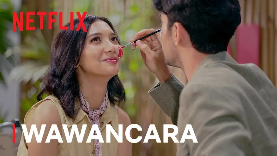 Видео к фильму Самая красивая девушка в мире | Sheila Dara & Reza Rahadian Ngobrol Sambil Face Painting | Wawancara | Netflix