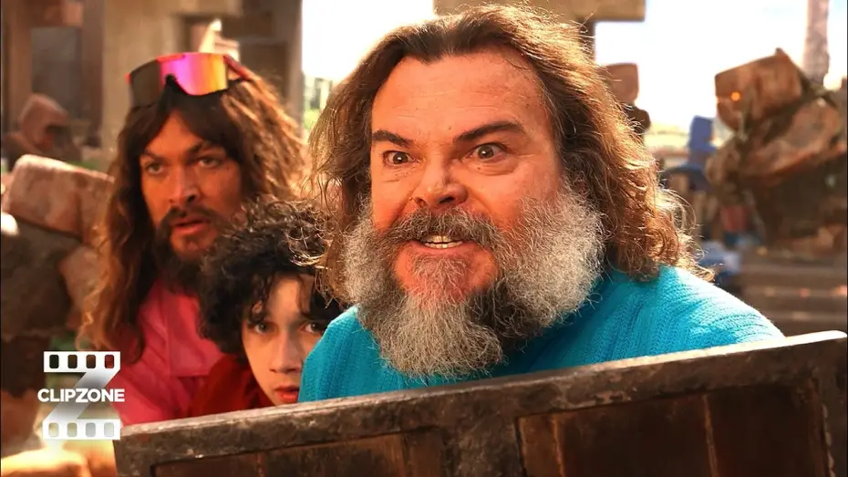 Видео к фильму Minecraft в кино | Jack Black / Steve Leads the Village Escape