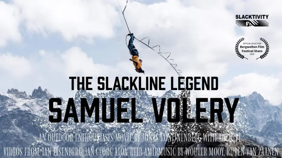 Видео к фильму Samuel Volery: The Slackline Legend — Trailer: "Samuel Volery: The Slackline Legend" (2025)