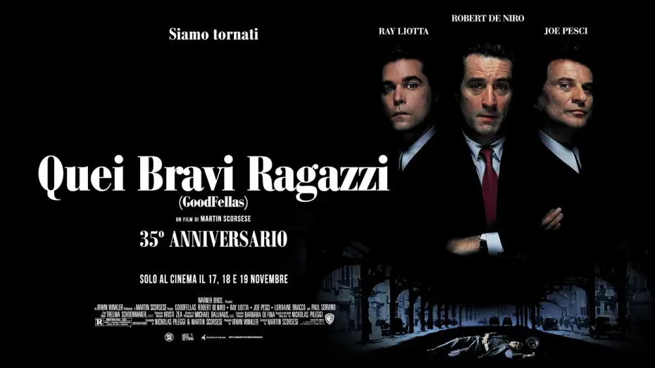 Видео к фильму Славные парни | QUEI BRAVI RAGAZZI - Al cinema dal 17 al 19 novembre - TRAILER