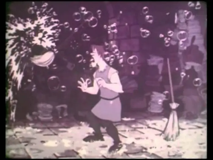 Видео к фильму Меч в камне | Rarissimo trailer italiano del film: "La spada nella roccia" (telecinema da 16mm).