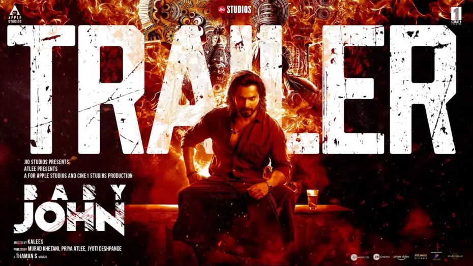 Видео к фильму Бейби Джон | Baby John - Trailer | Atlee | Varun Dhawan, Keerthy Suresh, Wamiqa G, Jackie Shroff | 25th Dec