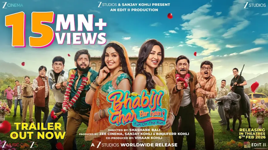 Видео к фильму भाभीजी घर पर हैं! फ़न ऑन द रन | Bhabiji Ghar Par Hain! &ndash; Movie Trailer | Ravi K | Shubhangi A | Aasif S | In Theatres 6th Feb 2026