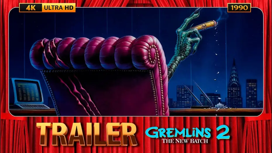 Видео к фильму Гремлины 2: Новенькая партия | Gremlins 2: The New Batch (1990) Official Trailer [4K-UHD]