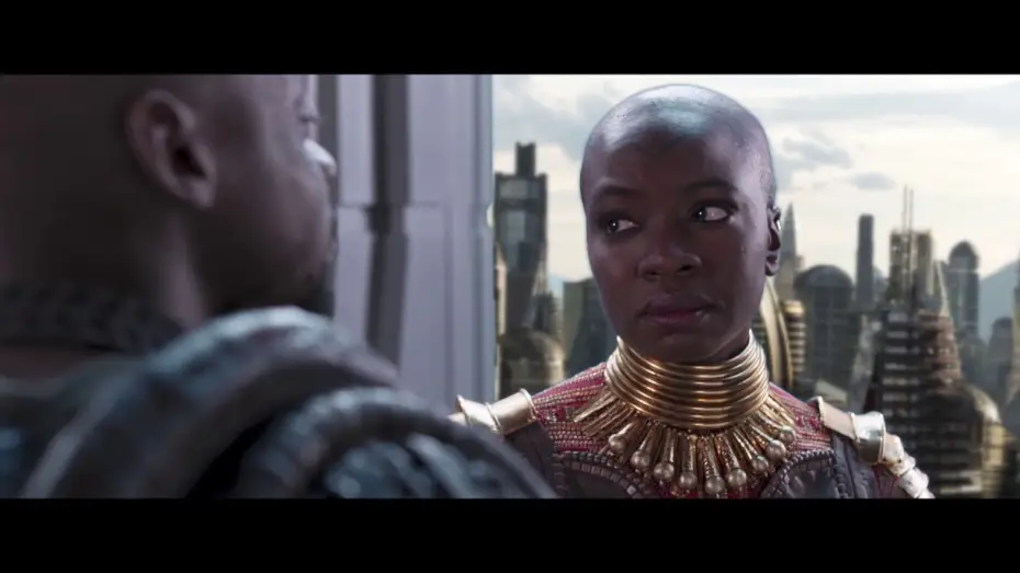 Видео к фильму Чёрная Пантера | Black Panther - Sc&egrave;ne coup&eacute;e : Le futur du Wakanda