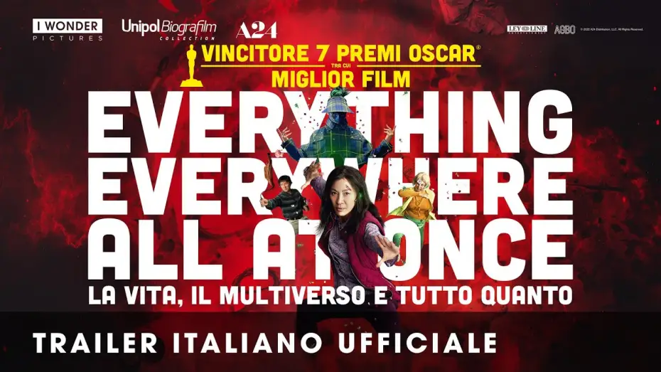 Видео к фильму Всё везде и сразу | Everything Everywhere All At Once | Trailer Italiano Ufficiale HD