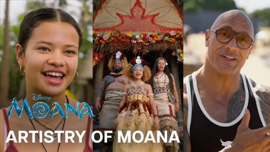 Видео к фильму Моана | "Artistry of Moana"
