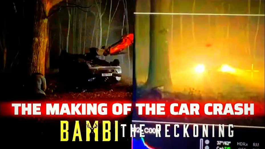 Видео к фильму Бэмби. Лесной кошмар — Bambi: The Reckoning | The Making Of The Car Crash (Behind-The-Scenes) |