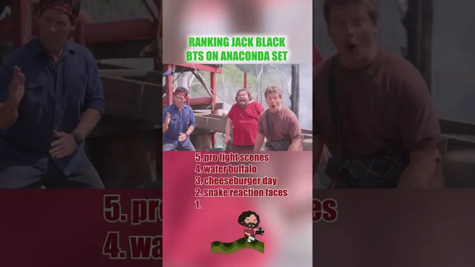 Видео к фильму Анаконда | Ranking Jack Black BTS
