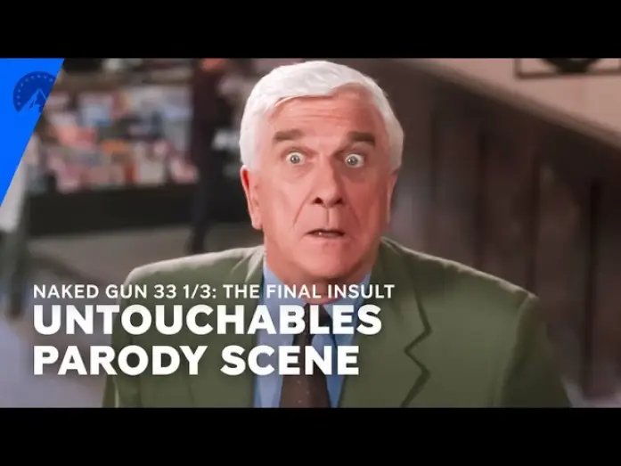 Видео к фильму Голый пистолет 33⅓: Последний выпад — The Untouchables Parody Scene