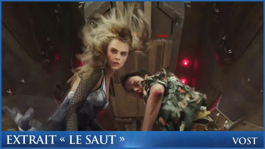 Видео к фильму Валериан и город тысячи планет | VAL&Eacute;RIAN ET LA CIT&Eacute; DES MILLE PLAN&Egrave;TES - Extrait "Le saut" VOST