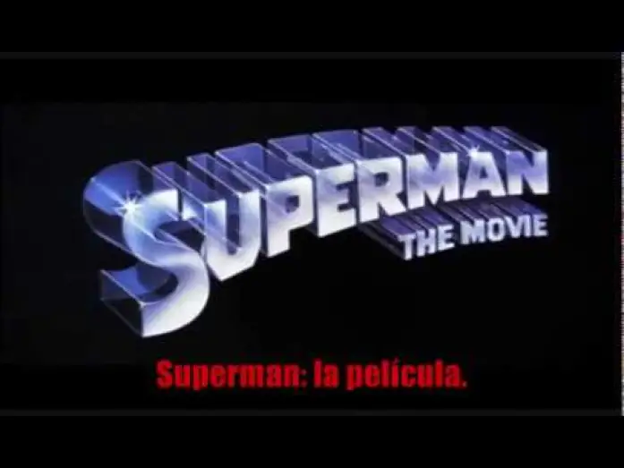 Видео к фильму Супермен — Superman (1978) Tráiler subtitulado en español.