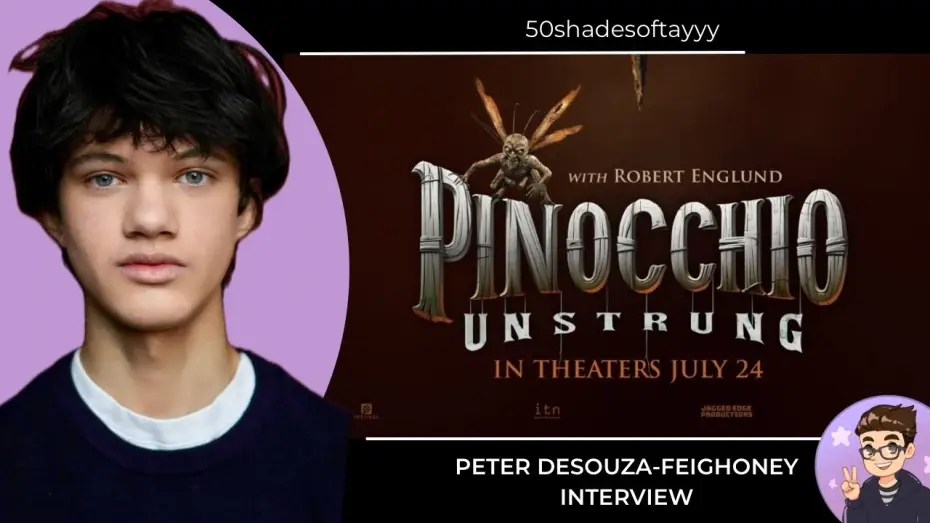 Видео к фильму Пиноккио: Раскрепощённый | Pinocchio Unstrung Peter DeSouza Feighoney Interview
