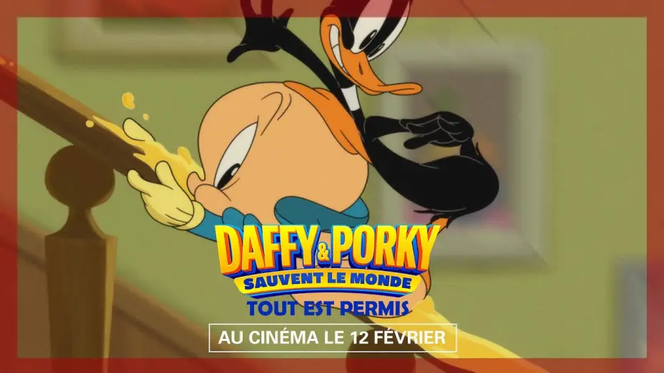 Видео к фильму Луни Тюнз: Космическое Вторжение | Tout est permis - DAFFY & PORKY SAUVENT LE MONDE, le 12 f&eacute;vrier au cin&eacute;ma.