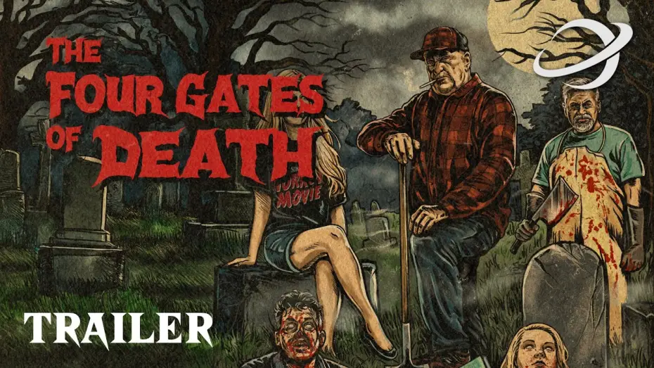 Видео к фильму A hal&aacute;l n&eacute;gy kapuja | The Four Gates of Death (2026) | Official Trailer
