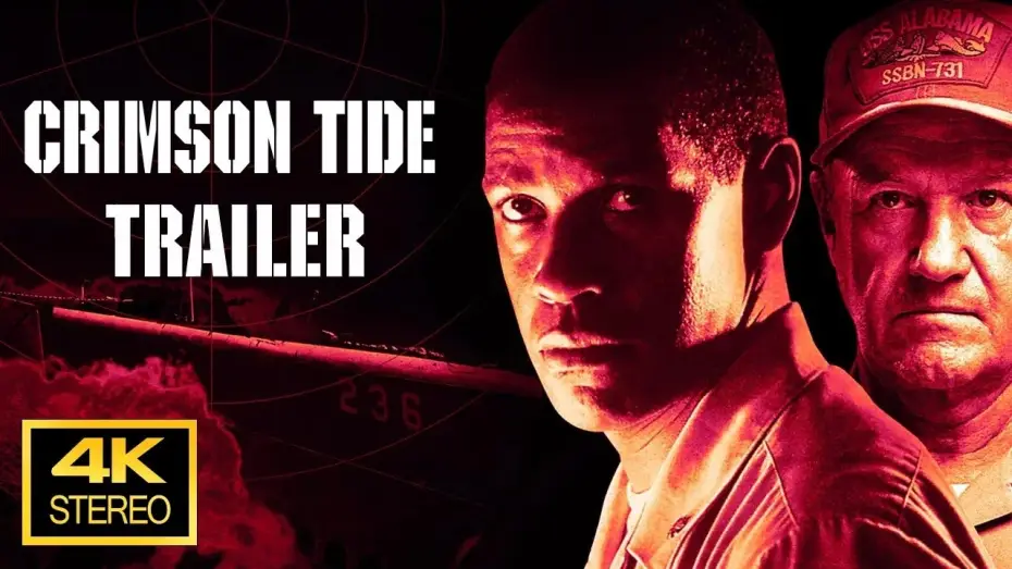 Видео к фильму Багровый прилив | Crimson Tide Trailer  4K