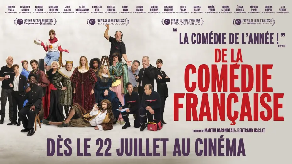 Видео к фильму De la Comédie-Française — DE LA COMÉDIE-FRANÇAISE (Teaser ) - Dès le 22 juillet au cinéma