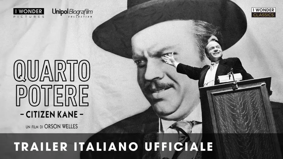Видео к фильму Гражданин Кейн | QUARTO POTERE - Citizen Kane | Trailer italiano ufficiale HD