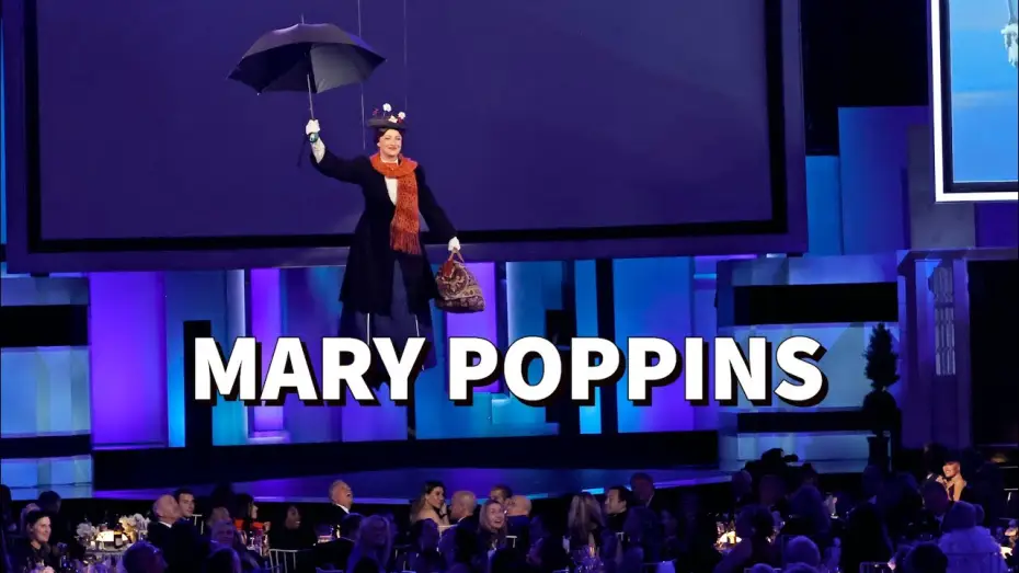 Видео к фильму Мэри Поппинс | Mary Poppins Drops in at the AFI Life Achievement Award Tribute to Julie Andrews