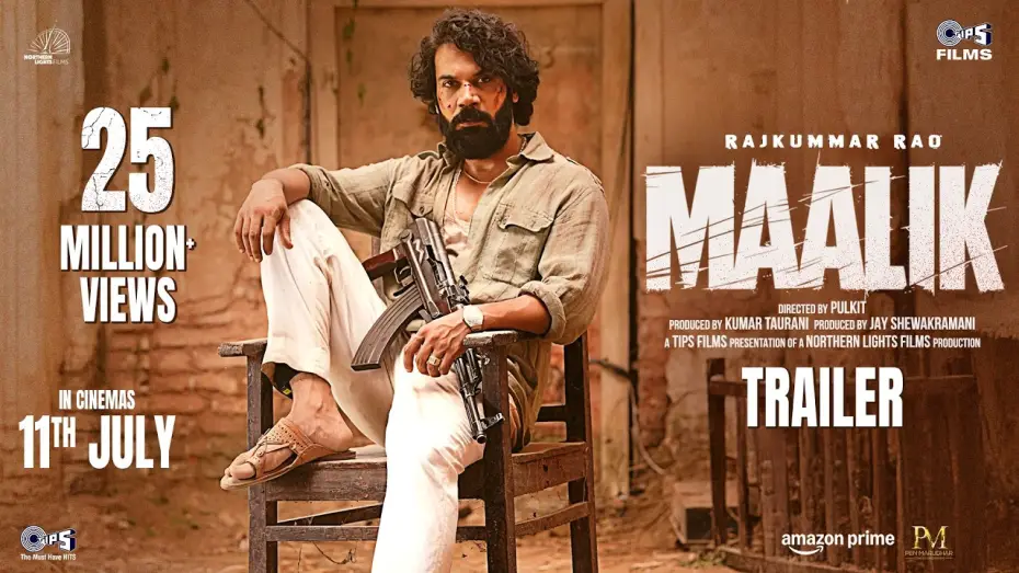 Видео к фильму मालिक | Maalik Trailer | Rajkummar Rao, Manushi Chhillar, Prosenjit |Pulkit, Kumar Taurani & Jay S|11th July