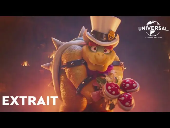 Видео к фильму Братья Супер Марио в кино | Super Mario Bros - Bowser Clip "Peach" VF [Actuellement au cin&eacute;ma]