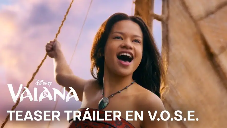 Видео к фильму Моана | Teaser Tr&aacute;iler en V.O.S.E.